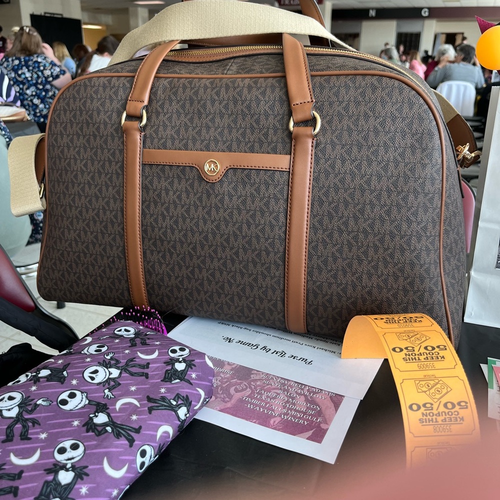 Michael Kors Brown and Tan Men's Bag